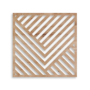 Cuadro calado cuadrado 2 madera mdf 60x60 cm<br/>